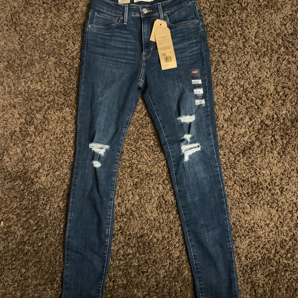 Levi's Women's 721 High Rise Skinny Jeans, 28W 30L